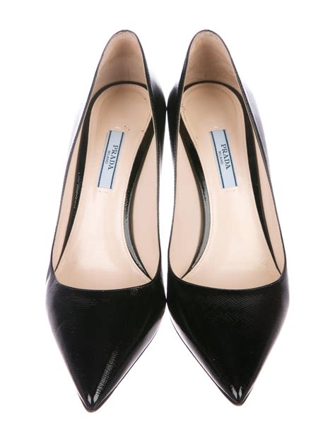 prada saffiano heel|Prada Saffiano Leather Pump (Women) .